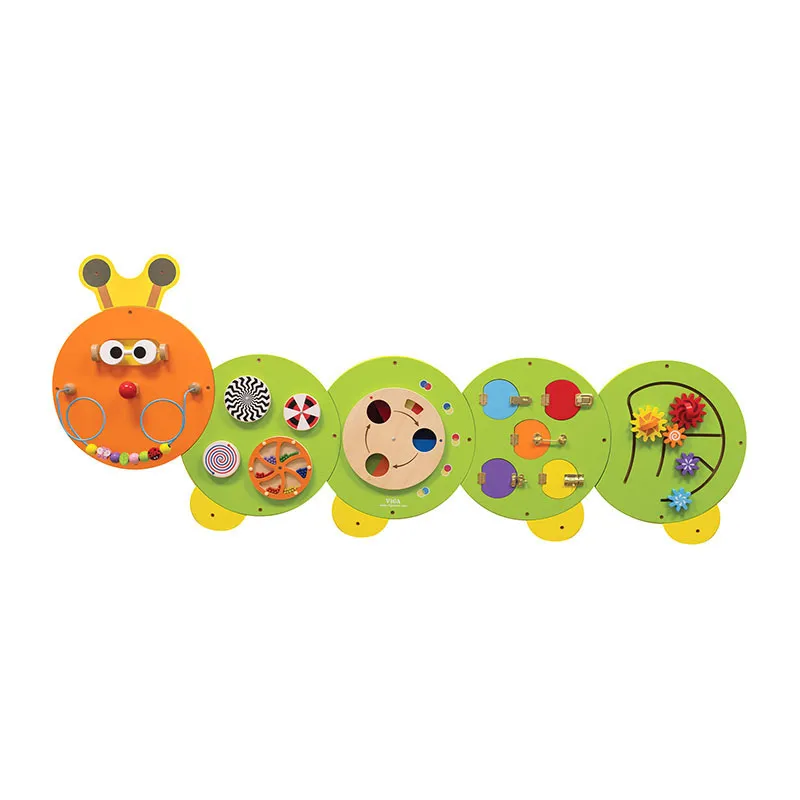 Jeu mural Chenille 5en1 185x83cm - 18m+-3