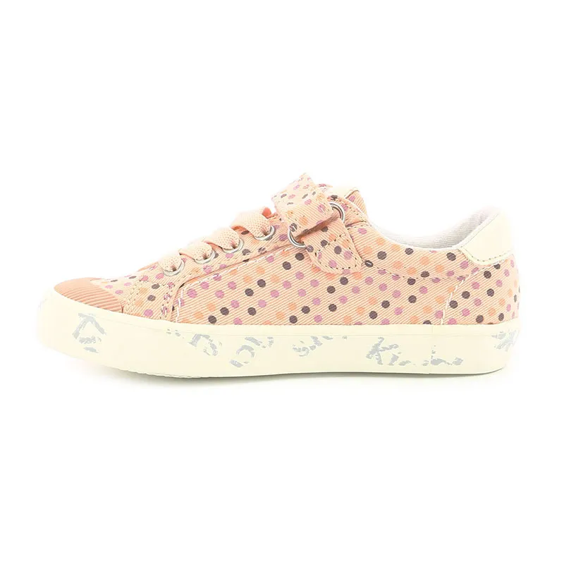 Sneakers basses Gody - Rose/Pois-3