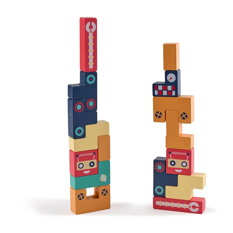 Jeux de tetris en bois Ludos - 36m+-2