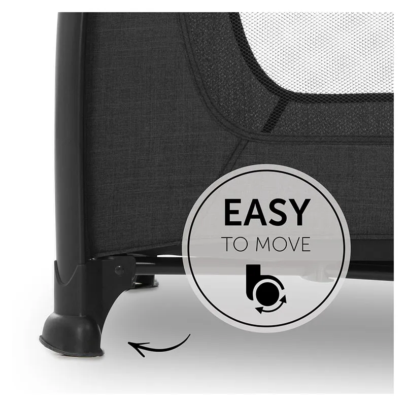 Lit parapluie Play N Relax Center Melange Black - 0m+-6