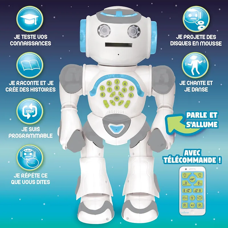 Mon Robot Ludo-Éducatif Powerman Max - 4+-1