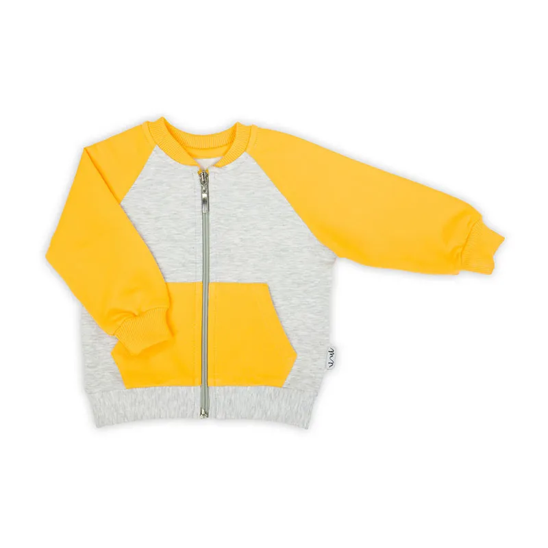 Bomber Toucan - Gris/Jaune-0