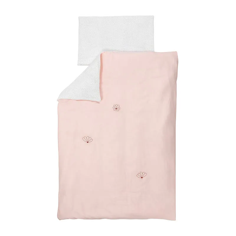 Housse de couette + taie d'oreiller Susie & Bonnie - 180x100x1cm - NATTOU-0