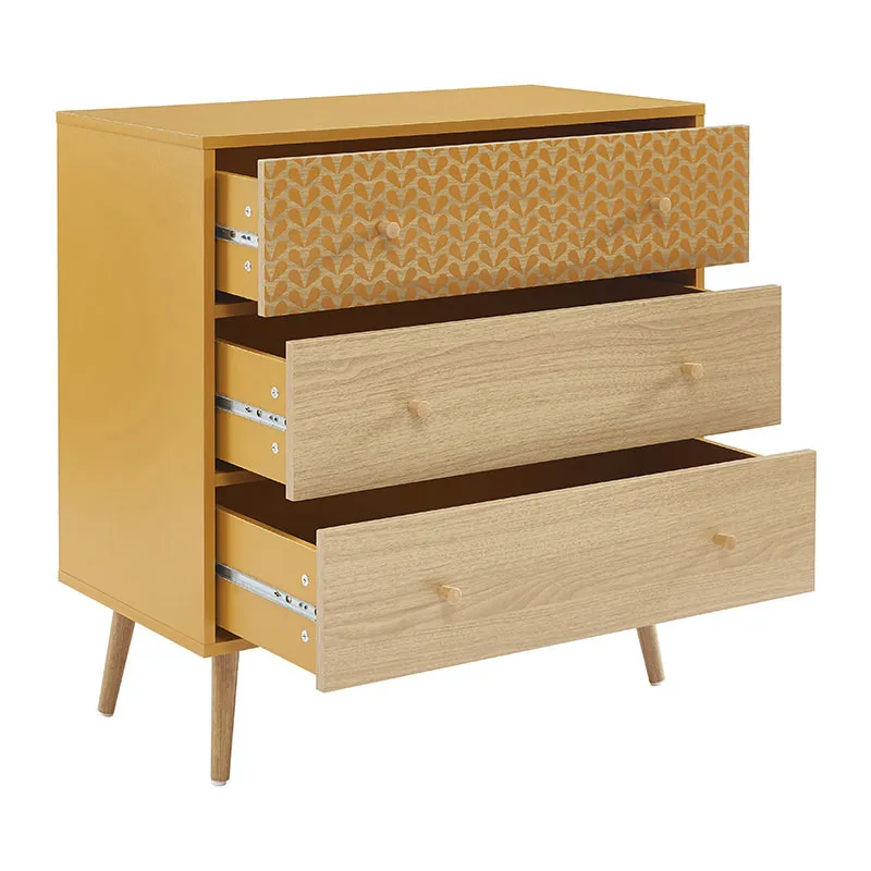 Commode Capucine Ocre - 78x39.5x80cm-2