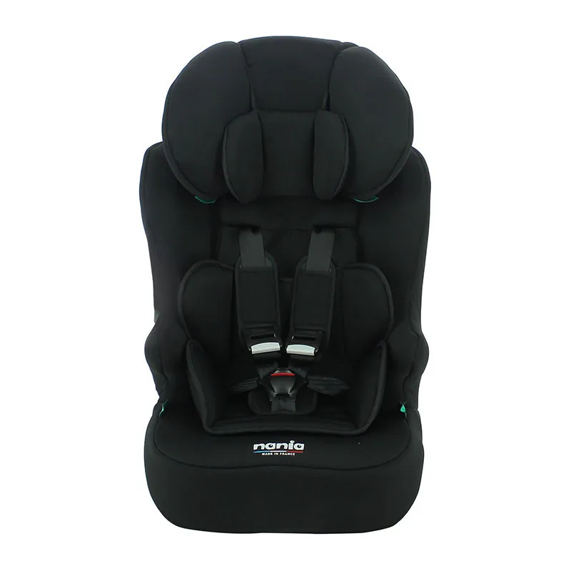 Siège auto I-Size/Ceinturé Race 76 à 140cm - Noir-1