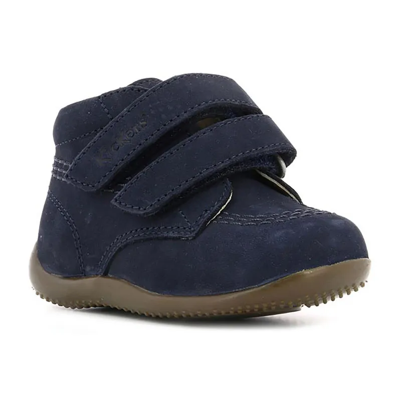 Bottillons Billy Velk Nubuck - Marine-0