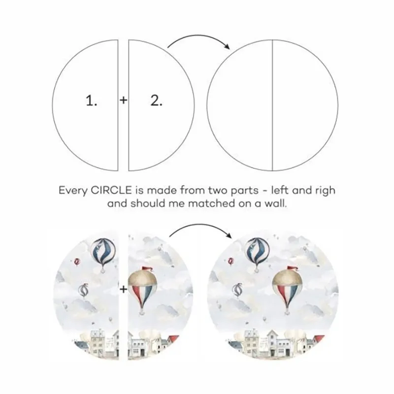 Stickers - Monde Savane dans un cercle-1