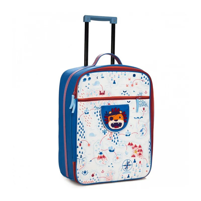 Valise Jack le Pirate Bleu 45x33x16cm - 4+-0