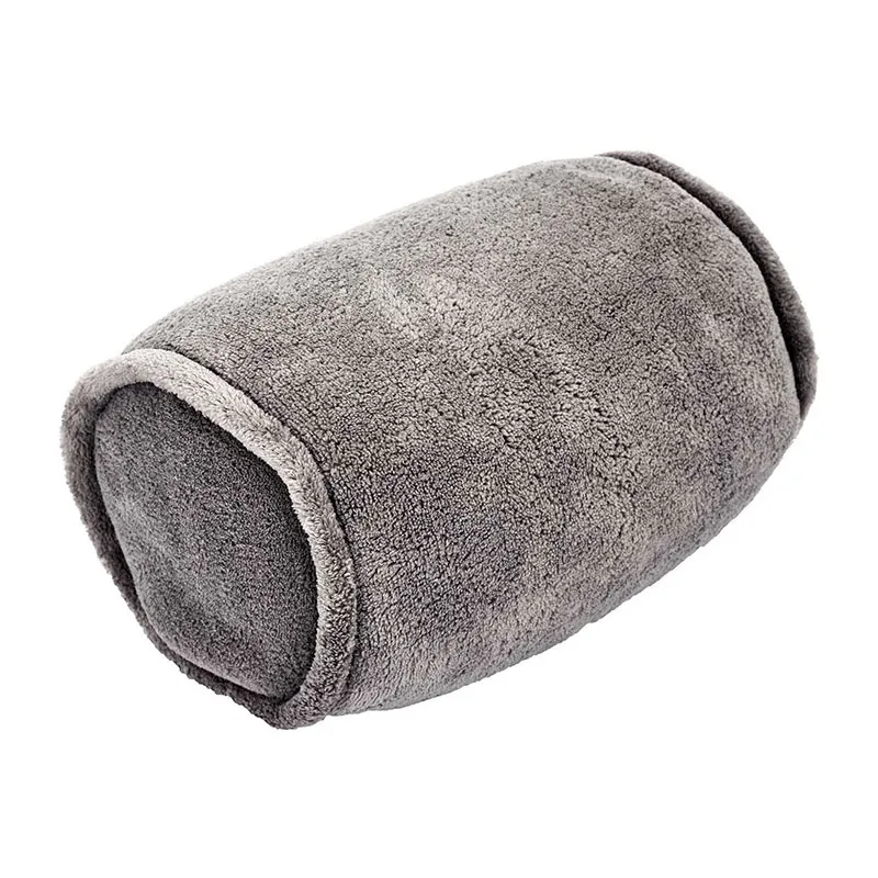 Coussin rond de massage vibrant - 25x14x14cm-2