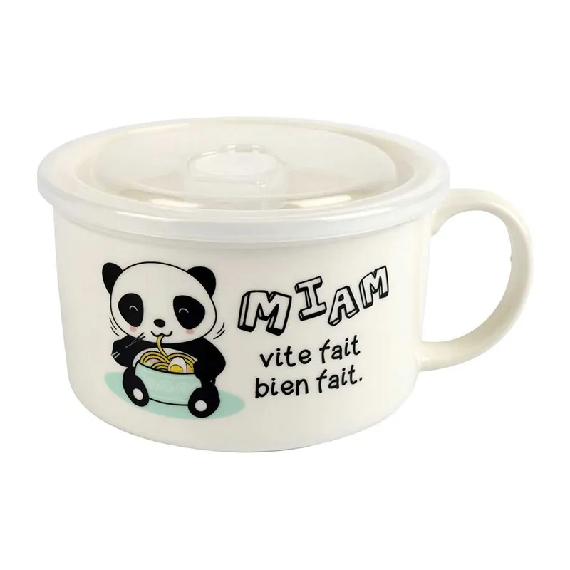Bol avec couvercle Kawaii Aléat. - ø13cm-3