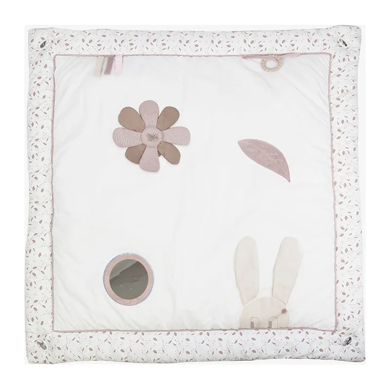 Tapis d'éveil Rose & Lili - 100x100cm-2