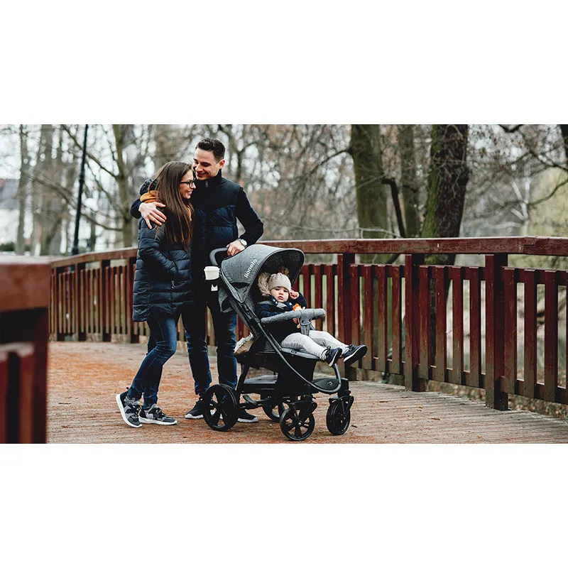 Poussette Compacte Julie Noir - 6m+-24