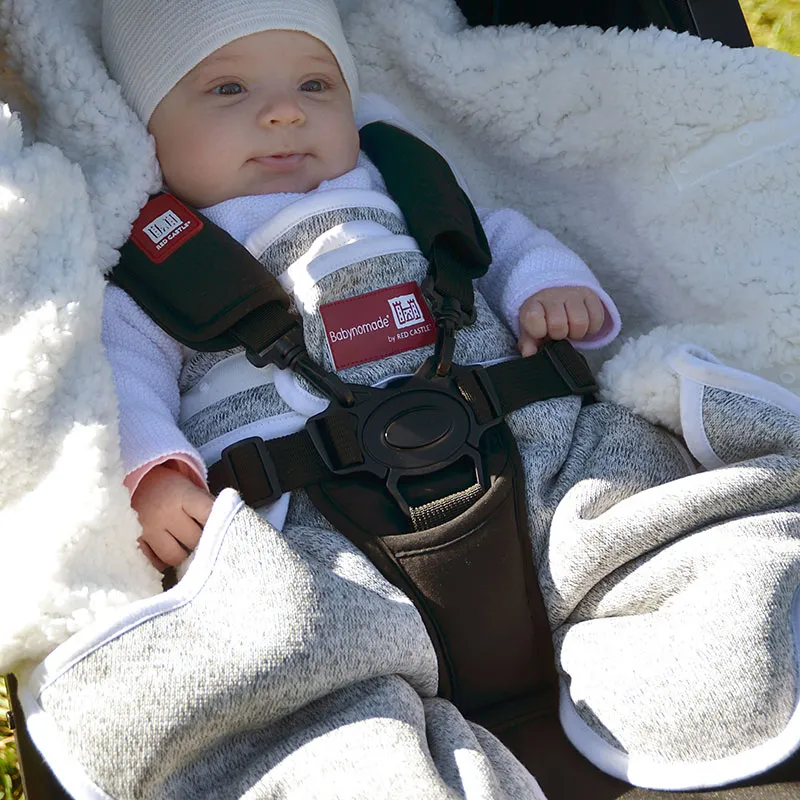 Polaire double Gris - 0-6m-1