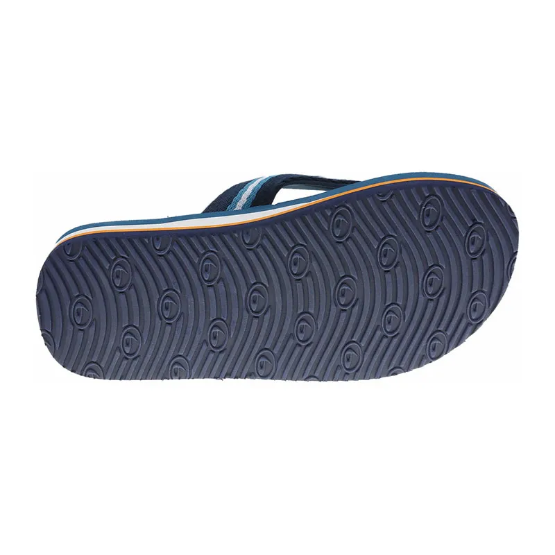 Tongs - Bleu marine/orange-1