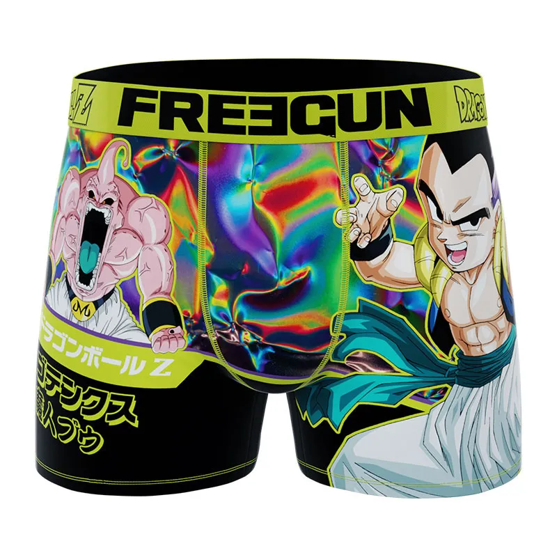 6 Boxers Homme Dragon Ball Z - Vert/Rouge/Noir/Violet-2