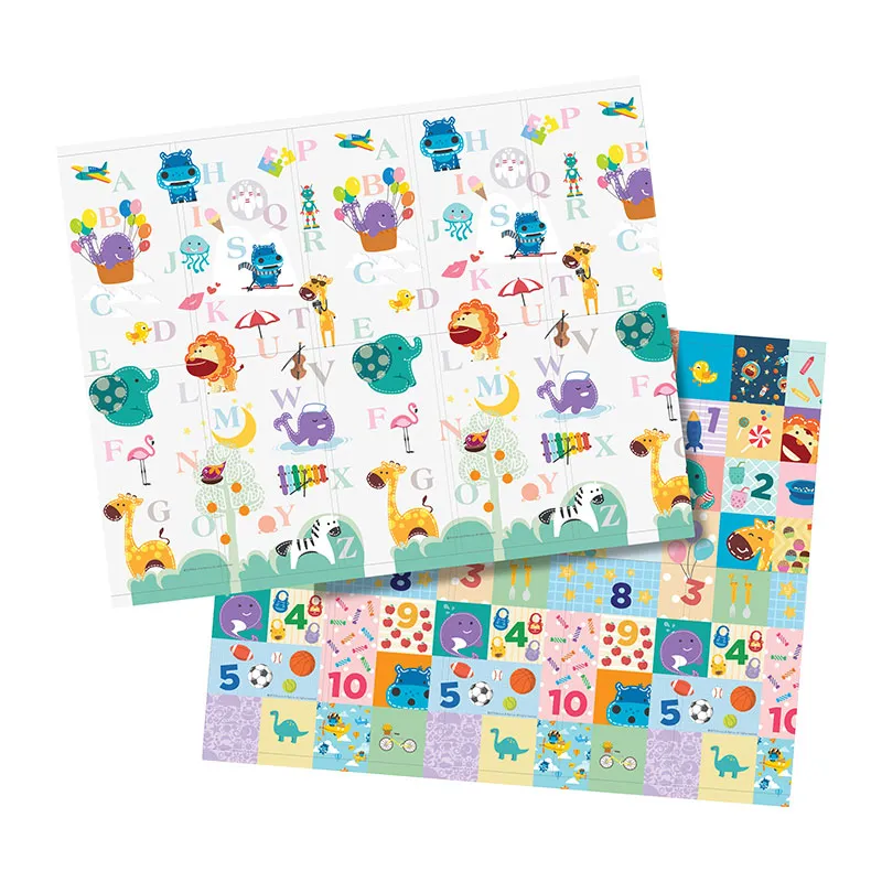 Tapis de jeu réversible ABC - 147x196cm-1