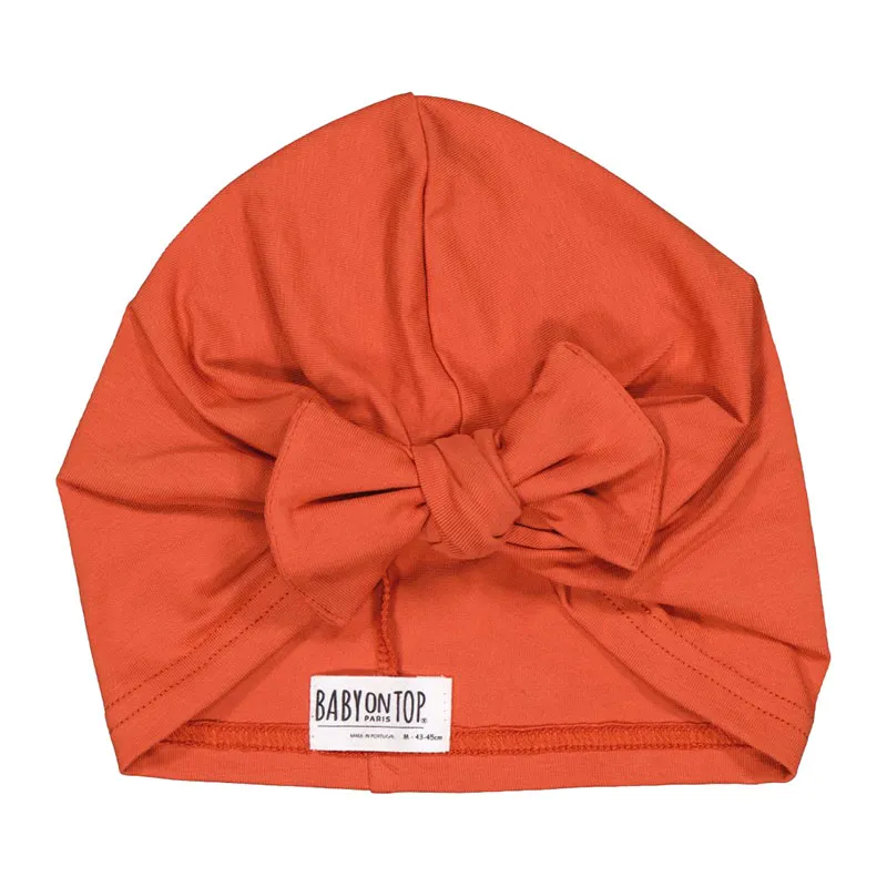 Turban Coton BIO - Burnt-0