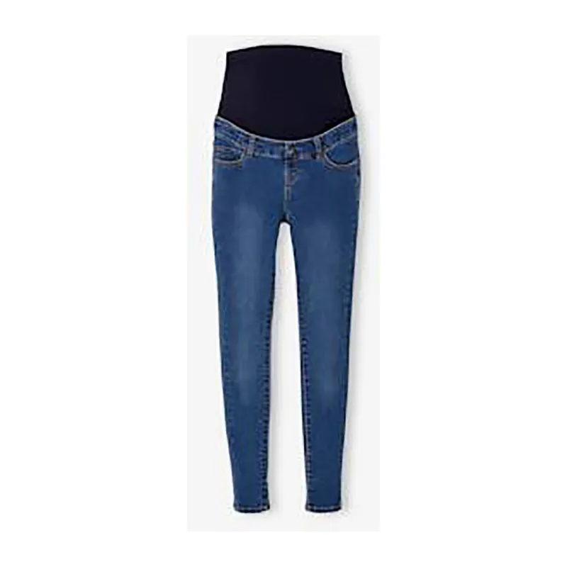 Jean skinny de grossesse - Bleu-3