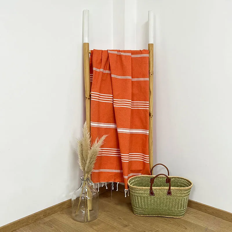 Fouta Kolora Orange - 100x200cm-0