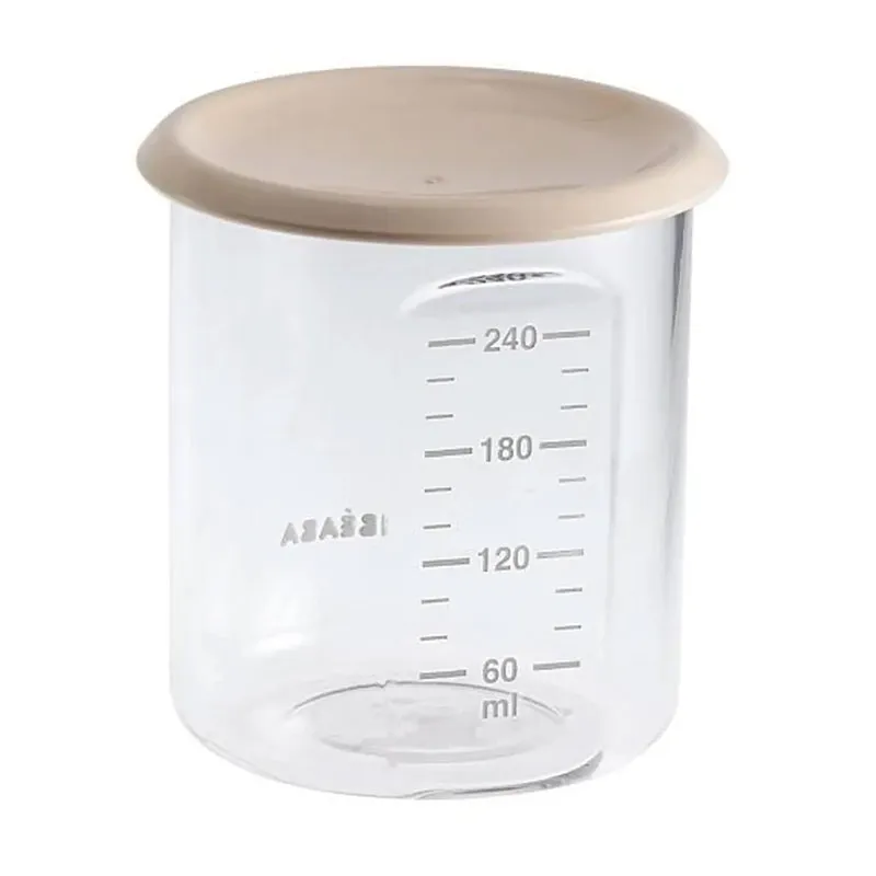 Pot de conservation Maxi Portion Tritan Beige - 240ml-0