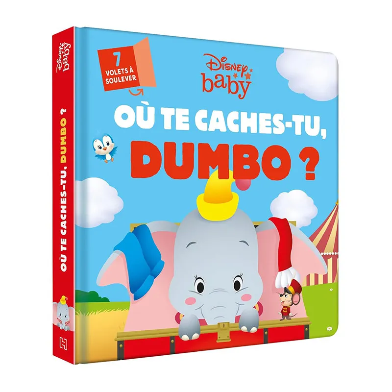 Livre Où te caches-tu, Dumbo ? - 36m+-0