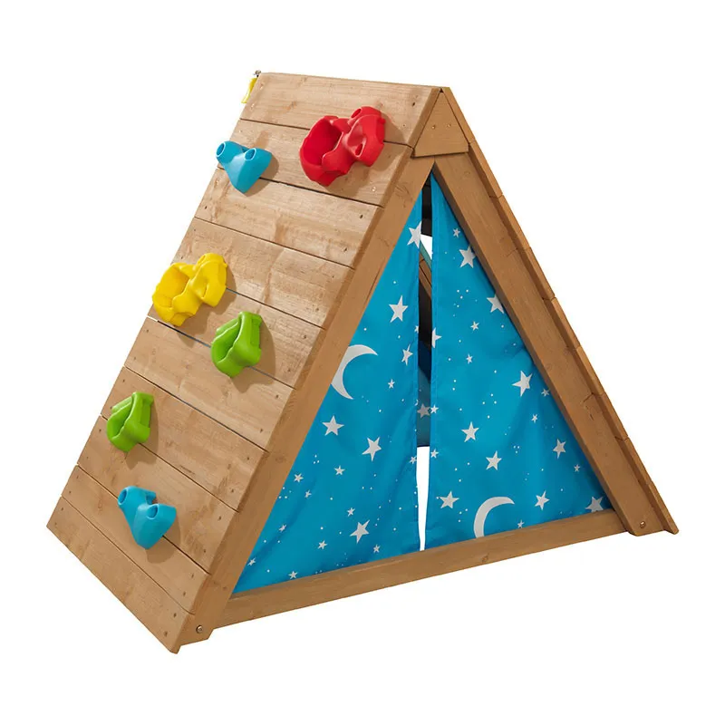 Cachette & pente d'escalade - 36m+-3