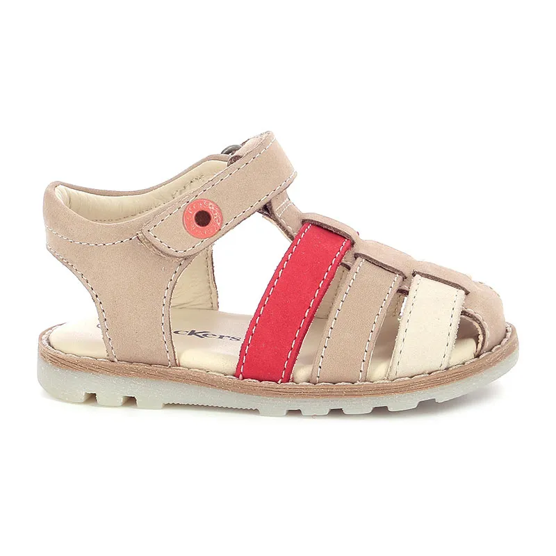 Sandales Nonosti - Beige/Rouge-0