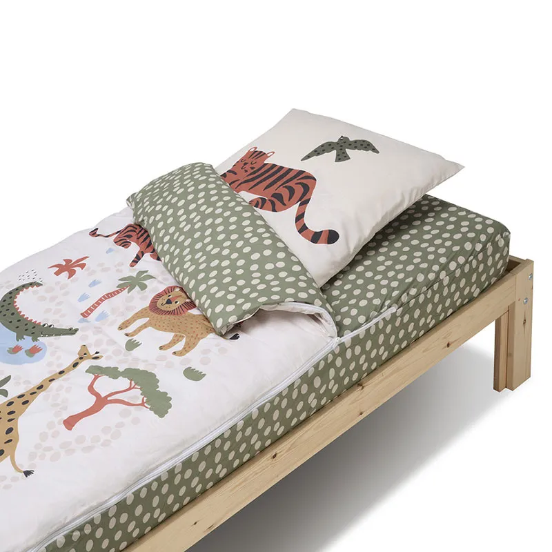 Parure de lit Caradou Jungle enfant - Avec ou sans couette-0