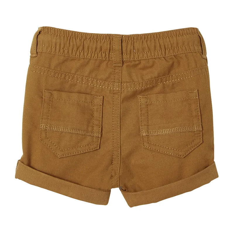 Short élastiqué - Camel-1
