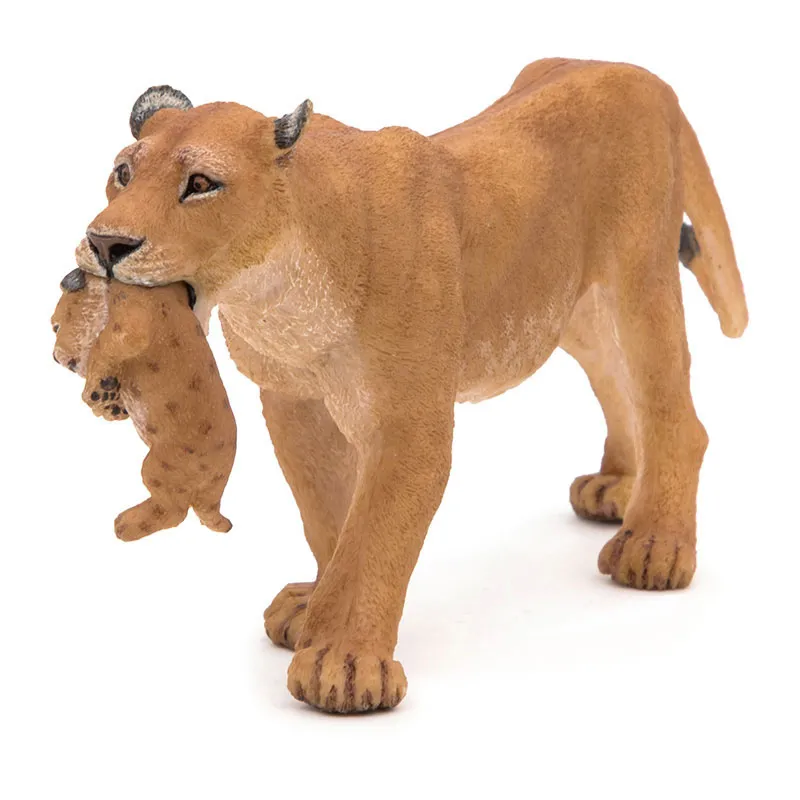 Lionne et son bébé - 14,5x6,5cm-4
