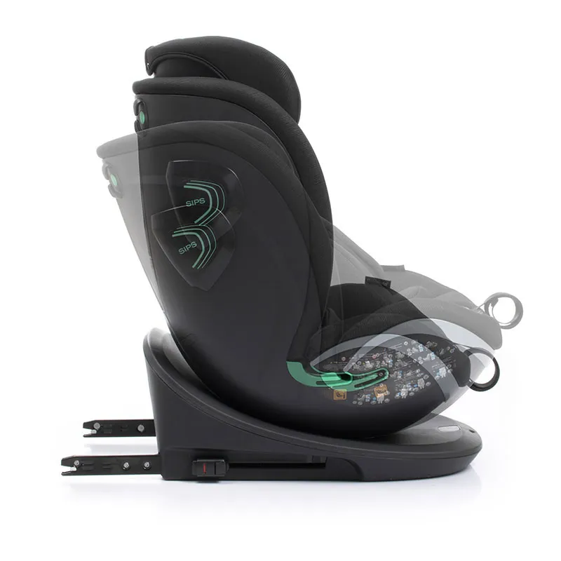 Siège-auto I-SIZE/ISOFIX 360° Xperta 40-150cm - Noir/Jaune-9