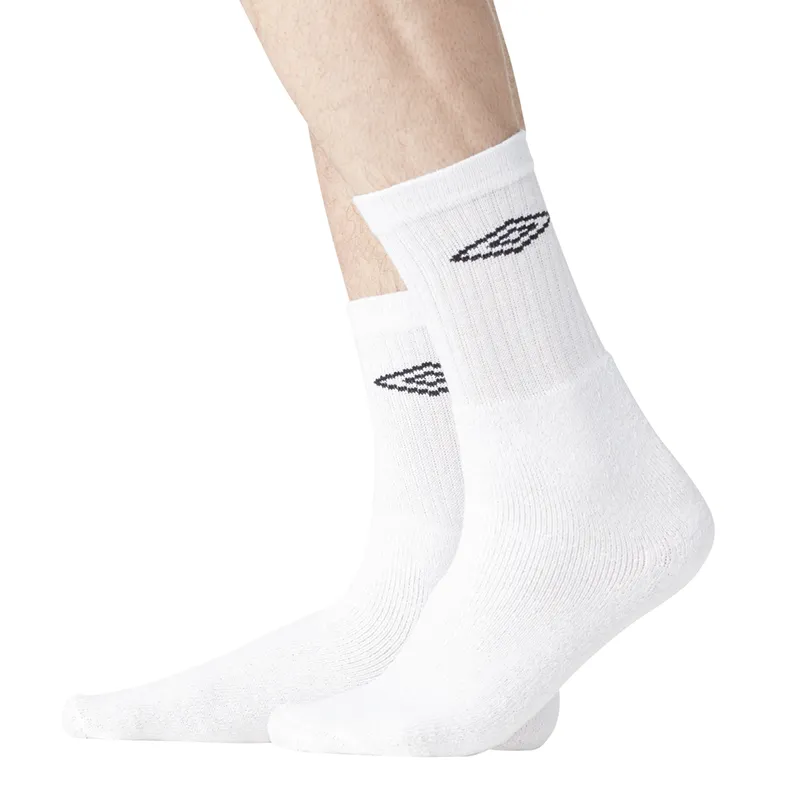 6 Paires de Chaussettes Homme Umbro - Blanc-4
