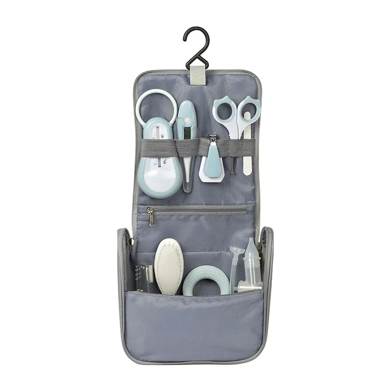 Trousse de toilette nomade 9 access. - Green Blue -2