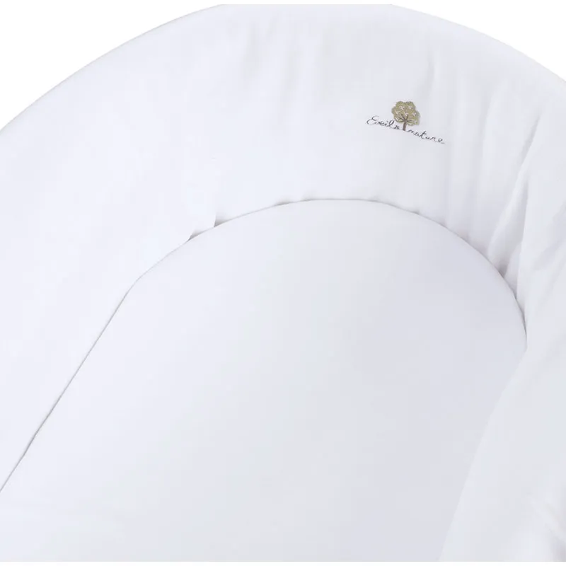 Couffin Coton BIO Blanc - 30x75cm-2