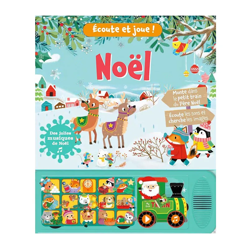 Livre sonore Écoute et joue ! Un Noël magique - 36m+-0