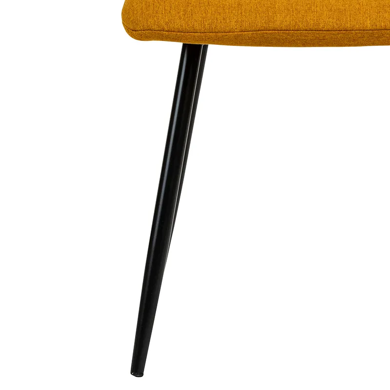2 Chaises Sirac Ocre - 44x55x83,5cm-2