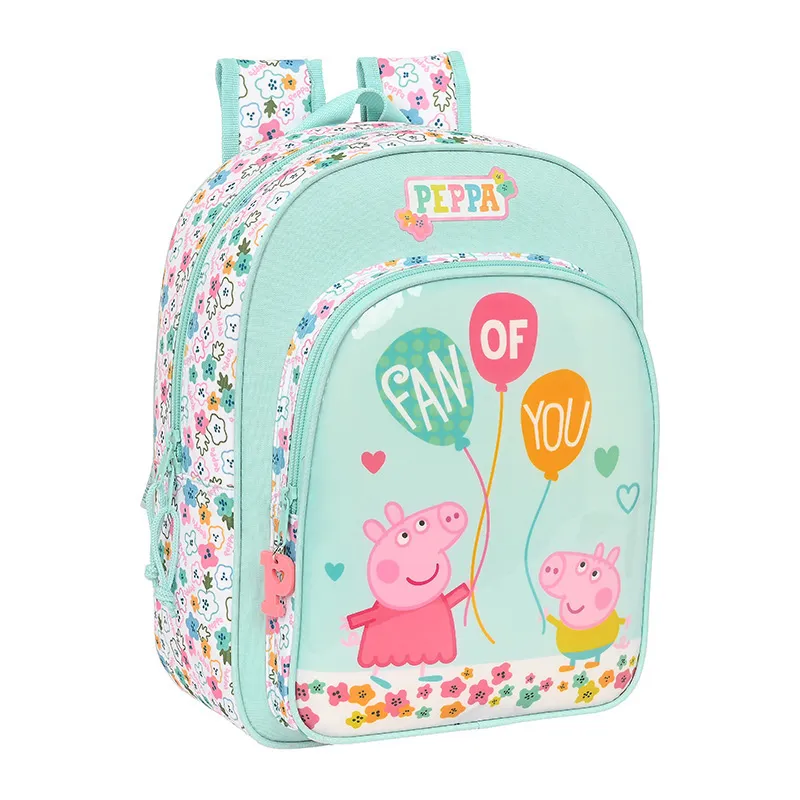 Sac à dos 2 compart. Peppa Pig Cosy corner - 34cm-0