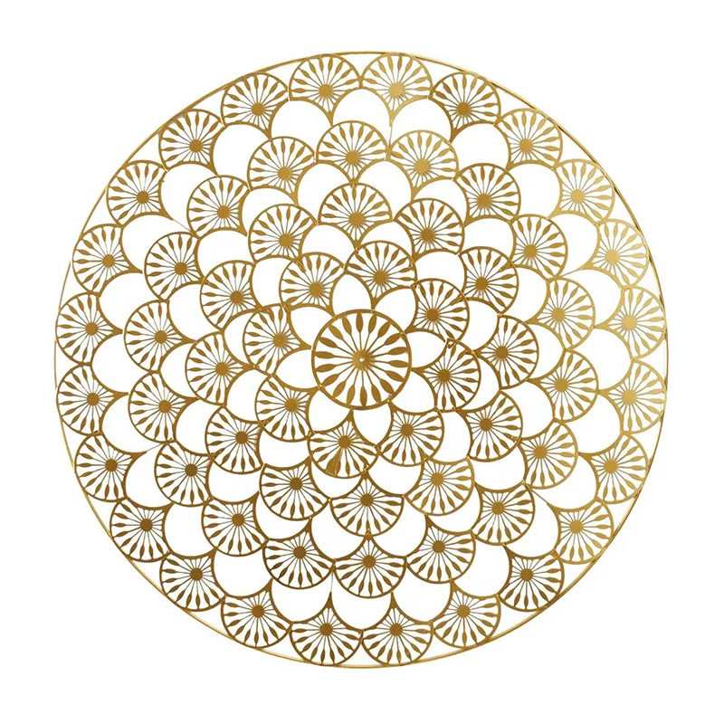 Déco murale métal ajouré - Ø70cm-2