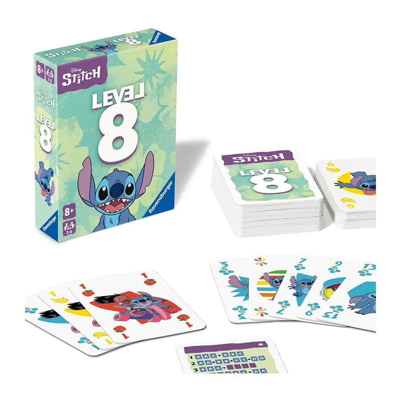 Jeux de carte Level 8 Stitch - 8+-3