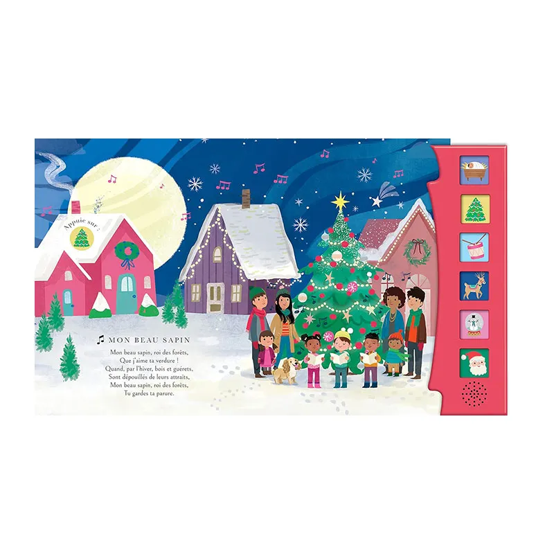 Livre sonore Mes jolies musiques de Noël - 36m+-4