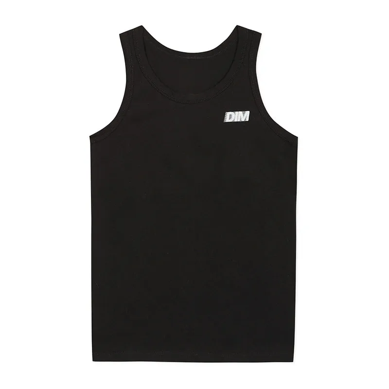 Débardeur Coton Sport Garçon - Noir - DIM-2