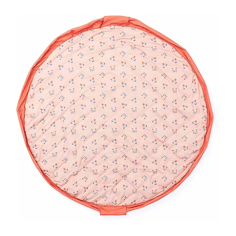 Sac à jouets/Tapis d'éveil 3en1 Animaux - ø120cm-1