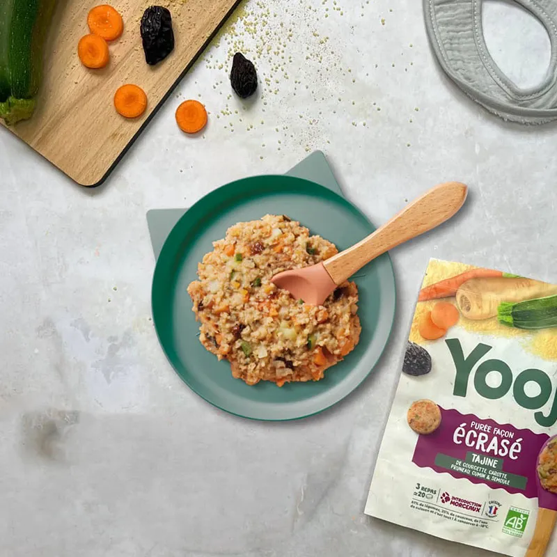 Pack Mes 1er Morceaux - écrasés de légumes/féculents BIO - 24 repas - 8m+-8