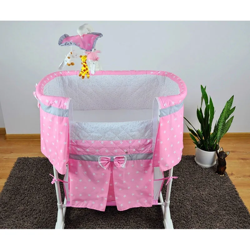 Berceau 4en1 avec télécommande Sweet Melody Lune - 0m+-5