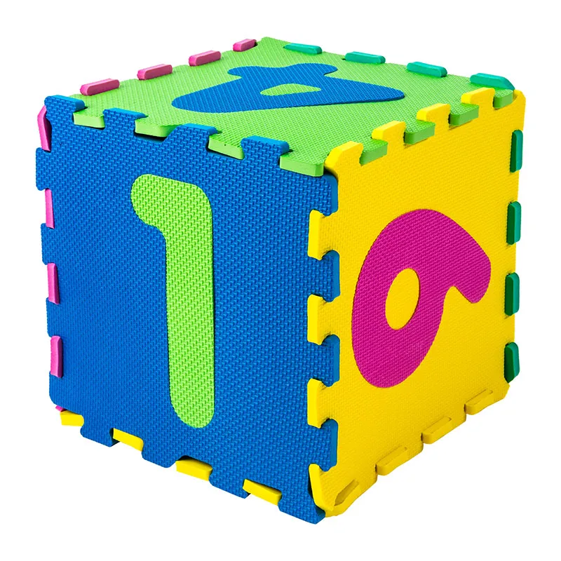 Tapis d'activités Marelle en mousse - 10m+-2