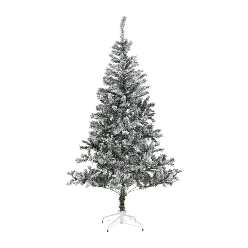 Sapin floqué - ø107x180cm-0
