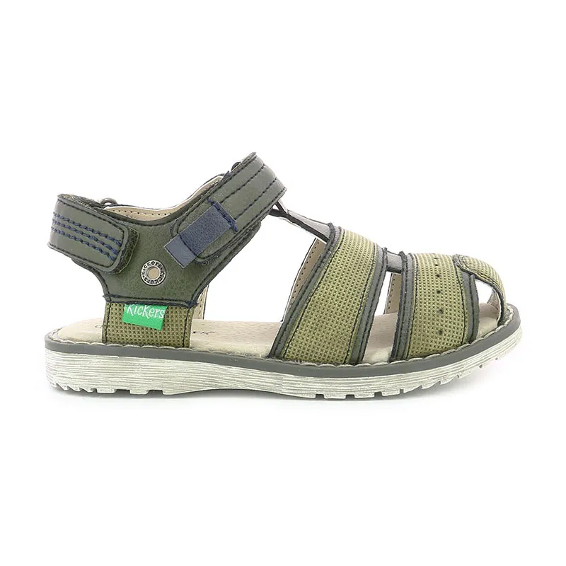 Sandales Pepster - Kaki/Marine-1