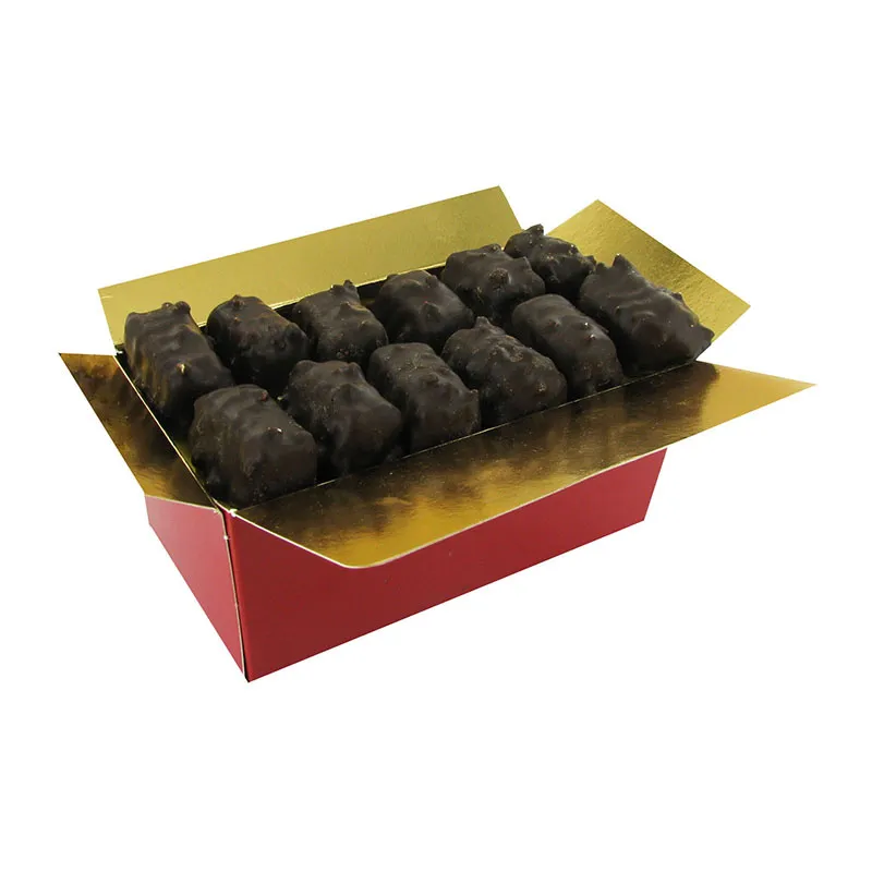 Ballotin Malakoffs noir pâte d'amande pistache Aléa. - 250g-2