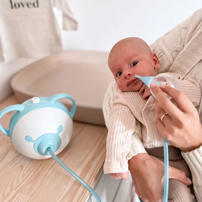 Mouche bébé électrique Nosiboo Pro - Bleu-9