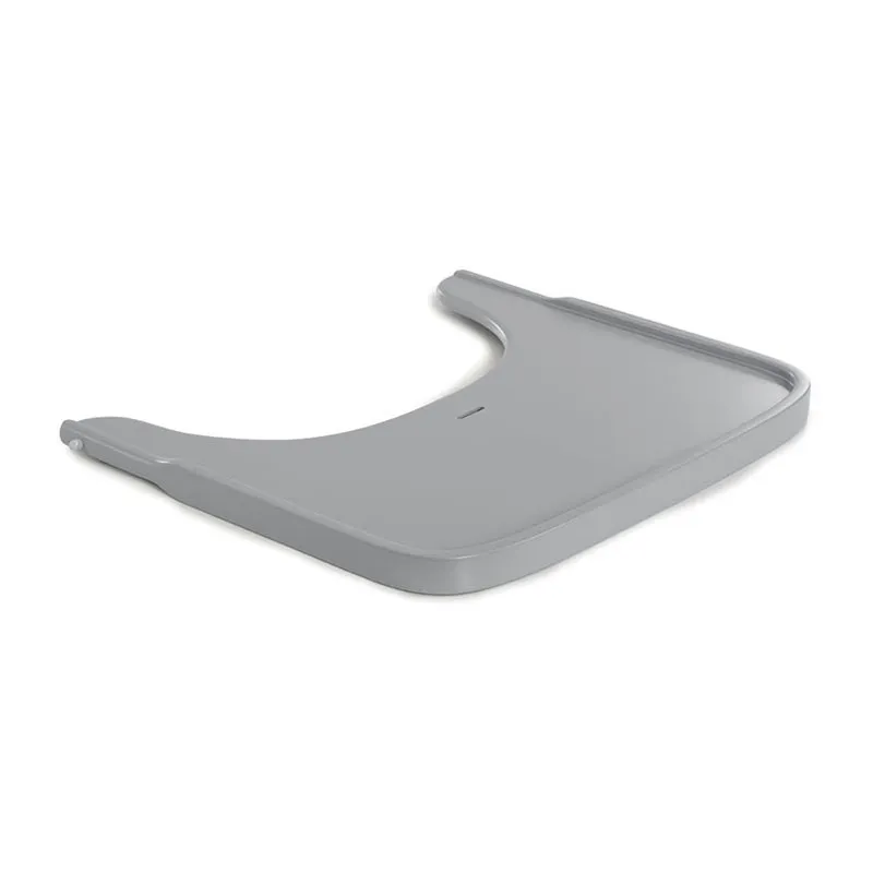 Chaise haute Alpha+ Grise + Tablette + Coussin d'assise - 0m+-8